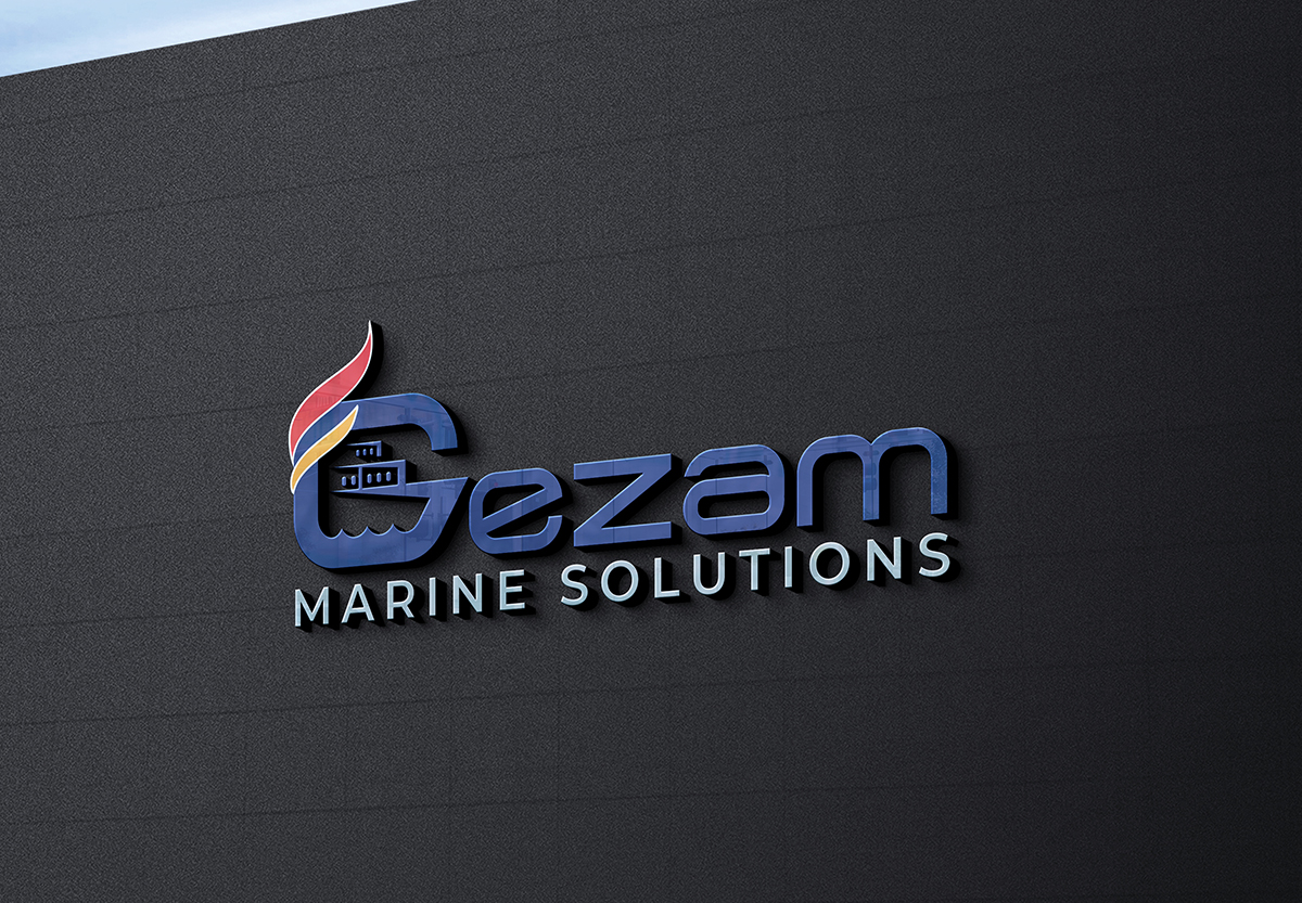 First logo concept for Gezam Marine Associates